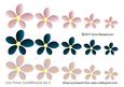 Cute Flower Embellishments Set 3