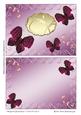 Magenta Butterflies 2 Card Fronts 3