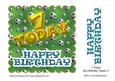 7 Today Boy Birthday Topper 2