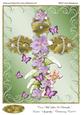 Cross with Lilies & Butterflies Easter/ Sympathy/ Christen