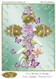 Cross with Lilies & Butterflies Easter/ Sympathy/ Christen