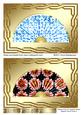 Opened Fan on Twisted Frame Toppers/ Card Fronts 3