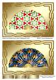 Opened Fan on Twisted Frame Toppers/ Card Fronts 5
