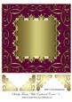 Swirly Frame with Embossed Center 3