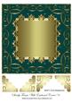 Swirly Frame with Embossed Center 6