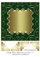 Swirly Frame with Embossed Center 7