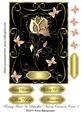 Fantasy Flower & Butterflies Various Occasions Card 2