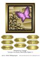Imaginary Voyage Various Occasions Butterfly Topper 5