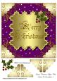 Large Christmas Topper with Swirls & Snowflakes 5