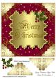 Large Christmas Topper with Swirls & Snowflakes 8