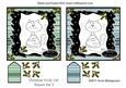 Christmas Funky Cat Toppers Set 3