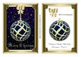Christmas Bauble with Gold Decoration Card 2