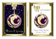 Christmas Bauble with Gold Decoration Card 6