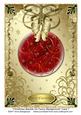 Christmas Bauble on Fancy Background Card 7
