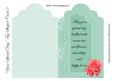 Your Speical Day Tag Shaped Card 2