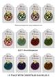 12 Tags with Christmas Baubles 2