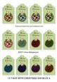12 Tags with Christmas Baubles 4