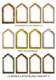 12 Double Layer Blank Tags Set 3