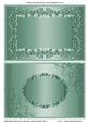 Embossed Metallic Blank Card Fronts Set 3
