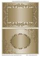 Embossed Metallic Blank Card Fronts Set 4