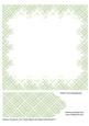 Various Occasions Thin Tartan Blank Card Base & Bookmark 3