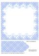 Various Occasions Thin Tartan Blank Card Base & Bookmark 11