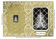 Swirly Christmas Tree in Swirly Frame Cut & Fold Card 5