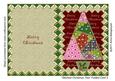 Stitched Christmas Tree Folded Card 2