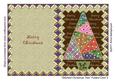 Stitched Christmas Tree Folded Card 3