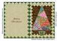 Stitched Christmas Tree Folded Card 4