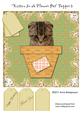 Kitten in a Flower Pot Topper 5
