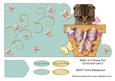 Kitten in a Flower Pot Cut & Fold Card 3