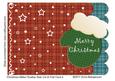 Christmas Mittenscallop Side Cut & Fold Card 4