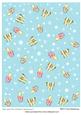 Baby Girls First Christmas Background 2