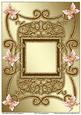 Fancy Blank Frame with Butterflies 3