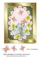 Lilies & Butterflies on Oval Doily Quick Card 2