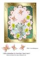 Lilies & Butterflies on Oval Doily Quick Card 3