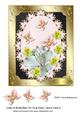Lilies & Butterflies on Oval Doily Quick Card 4