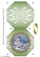 Winter Morning Fancy Octagon Shaped Card 2