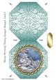 Winter Morning Fancy Octagon Shaped Card 3