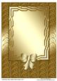 Celebrating Today Metallic Ribbons Blank Card 1