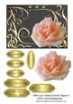With Love Rose & Swirls Topper 5