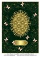 Swirly Flowers & Butterflies Various Occasions Blank Card
