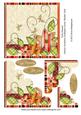 Cute Flowers Various Occasions Scalloped Corner Stacker