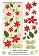 Flowers Tall Card Topper 3