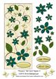 Flowers Tall Card Topper 4