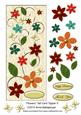 Flowers Tall Card Topper 5