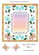 Large Floral Blank Topper 9