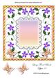 Large Floral Blank Topper 10