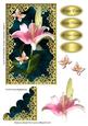 Lily & Two Butterflies Easter/ Sympathy Topper 4